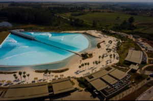 Praia artificial em Goiânia, complexo do Grupo Flamboyant com hotéis, restaurantes e área residencial 1 praia artificial em goiania