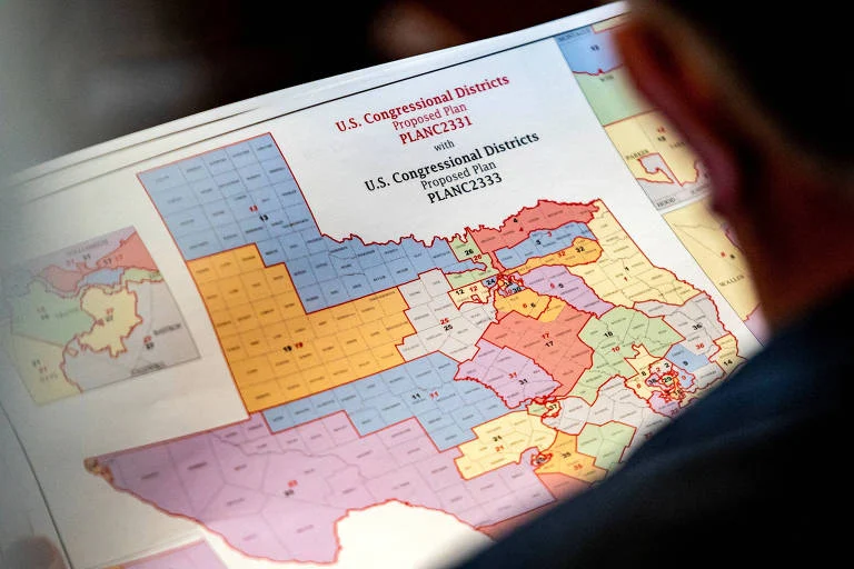 Trump Impulsiona Mudanças Drásticas em Mapas Eleitorais nos EUA: 20% dos Distritos Alterados Antes das Midterms