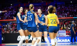 Vôlei Feminino: Brasil Encara Japão em Busca do Inédito Título da Liga das Nações em Fase Eliminatória Decisiva