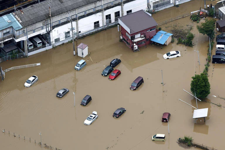 Japão em Alerta Máximo: Chuvas Torrenciais Deixam 9 Mortos, Milhares Desabrigados e Caos em Chiba