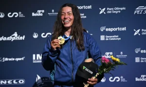 Ana Sátila conquista ouro na Copa do Mundo de canoagem slalom na Espanha e mira Olimpíadas de Los Angeles 2028