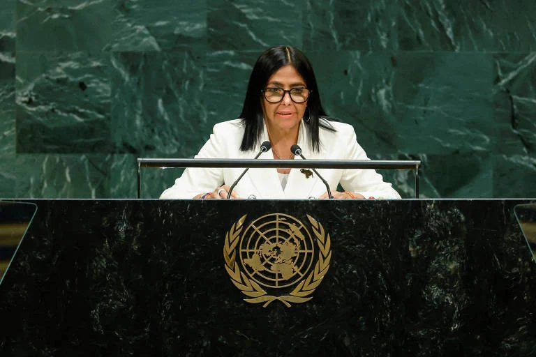 Delcy Rodríguez na ONU: Agradecimento a Trump, Renascimento da Venezuela e Promessa de Novas Eleições em Discurso Histórico